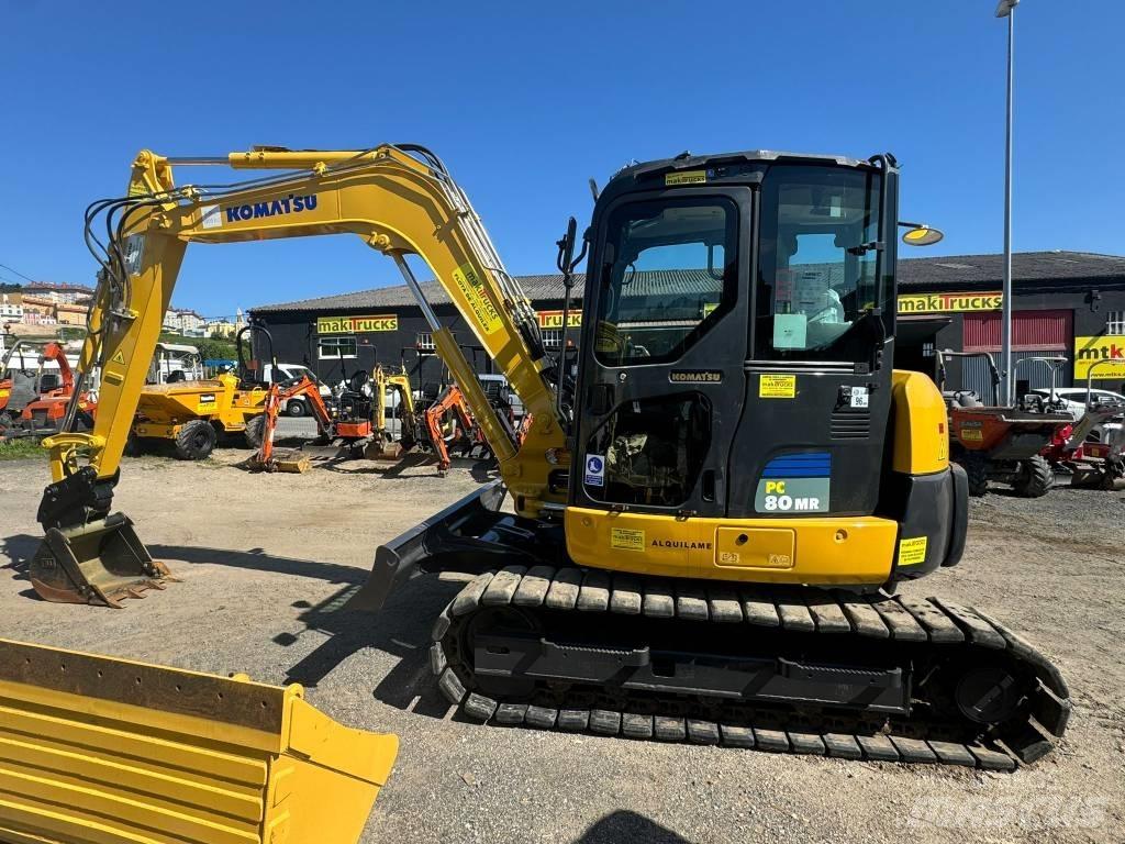 Komatsu PC 80 MR-3 中型挖土機/掘鑿機/挖掘機 7t-12t