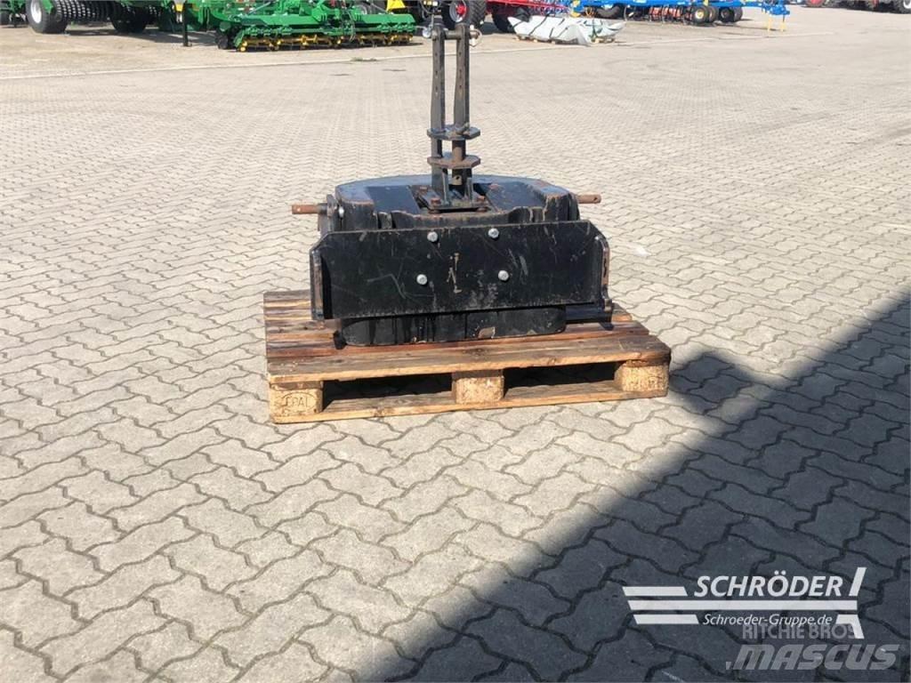  900KG GUSSGEWICHT 其他曳引機配件