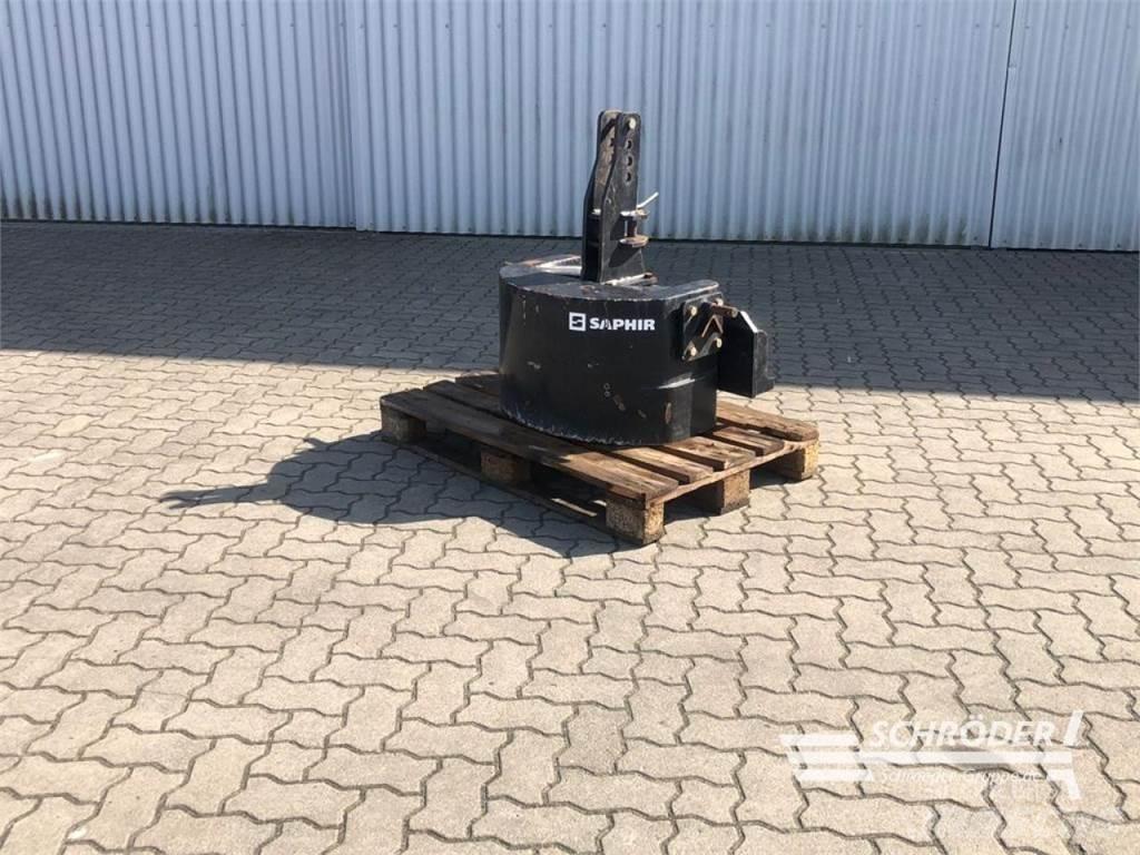  900KG GUSSGEWICHT 其他曳引機配件