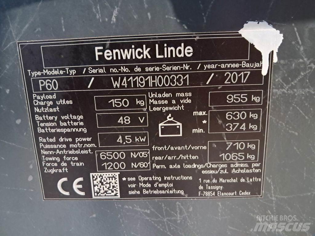 Linde P60 曳引機組件