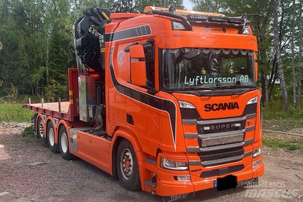 Scania R 500 起重機卡車