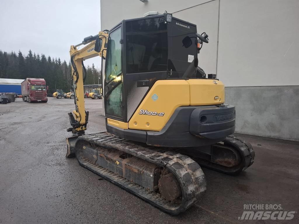 Yanmar SV 100-2A 中型挖土機/掘鑿機/挖掘機 7t-12t