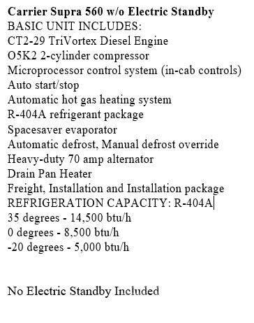 International 4300 溫控卡車