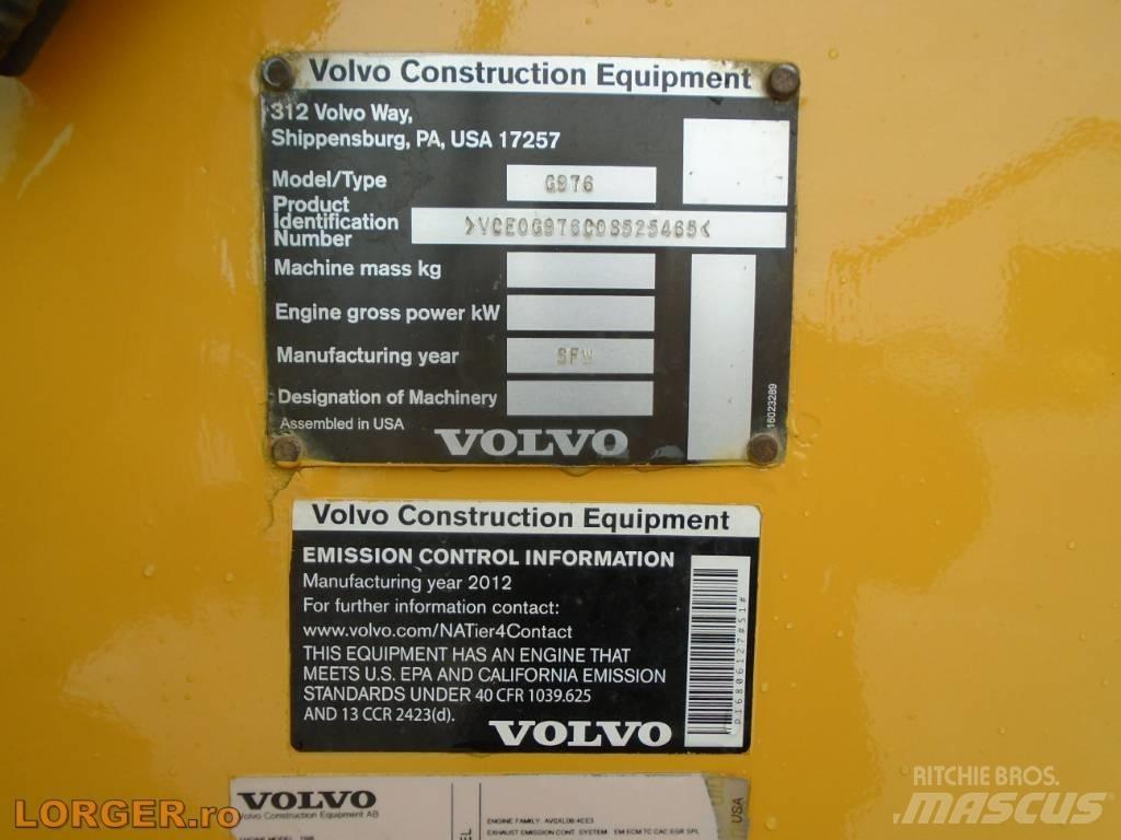 Volvo G 976 平土機