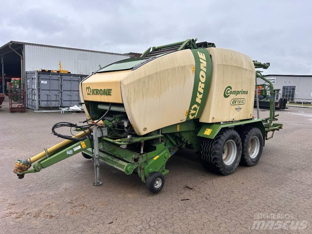 Krone CV150XC 圓型牧草打包機