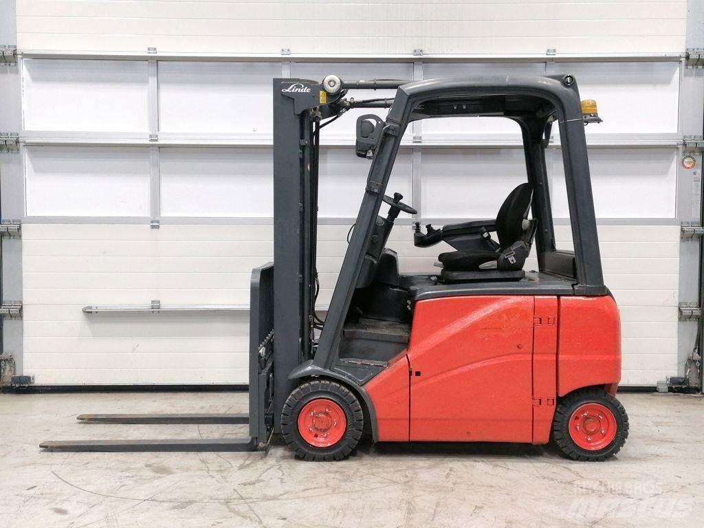 Linde E16PH-01 電動堆高機