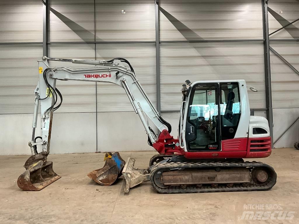 Takeuchi TB 290 中型挖土機/掘鑿機/挖掘機 7t-12t