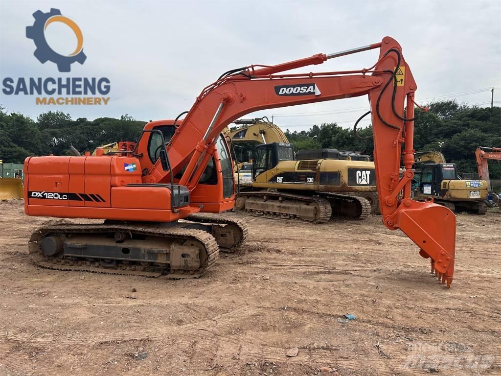 Doosan DX 120 中型挖土機/掘鑿機/挖掘機 7t-12t