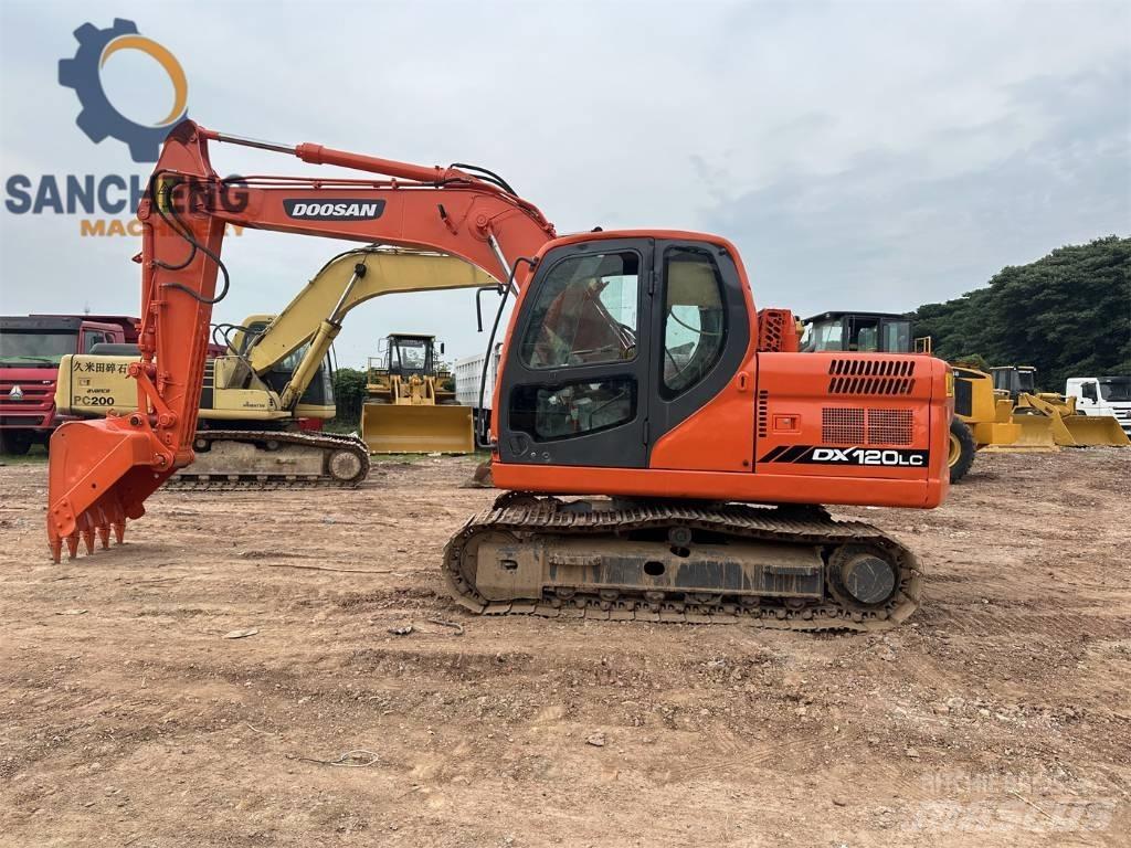 Doosan DX 120 中型挖土機/掘鑿機/挖掘機 7t-12t