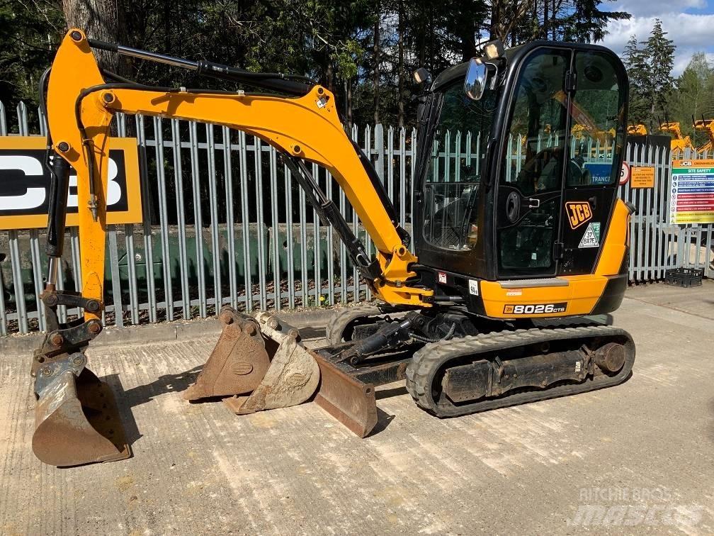 JCB 8026 CTS 小型挖土機/掘鑿機<7t(小型挖掘機)