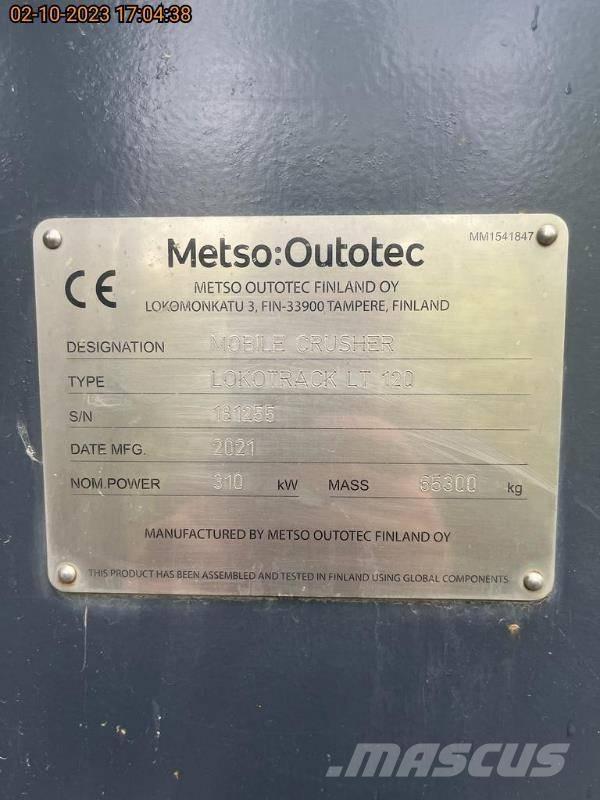 Metso LT120 破碎機