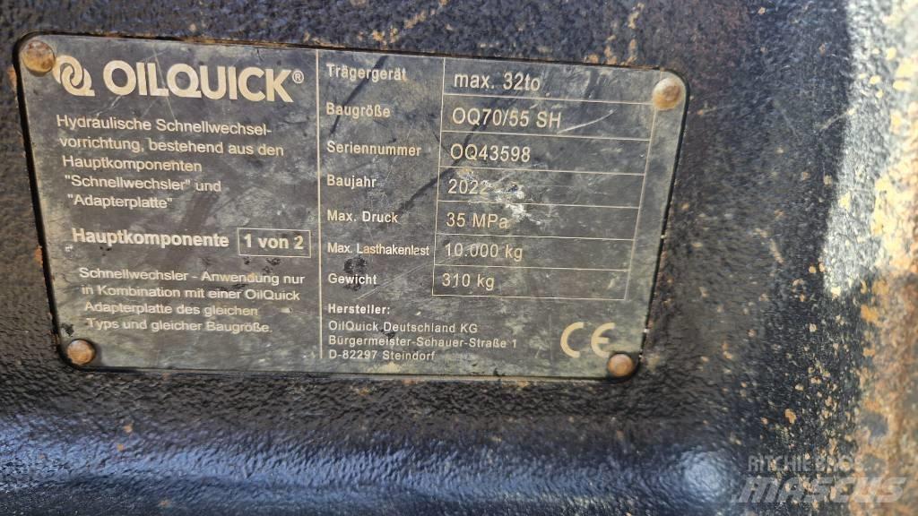 OilQuick OQ70/55 快速連結器