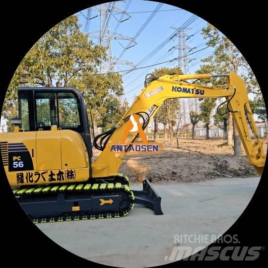 Komatsu PC 56 小型挖土機/掘鑿機<7t(小型挖掘機)