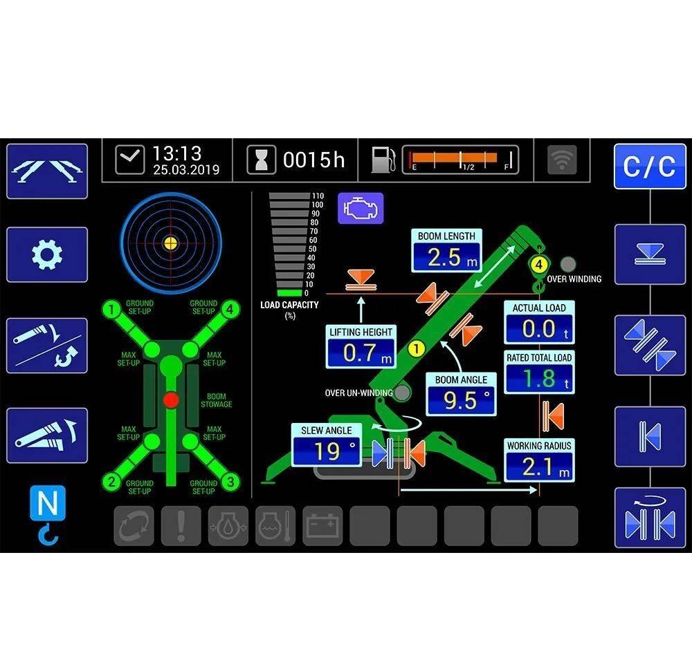 Maeda MC285CWME-3 小型起重機
