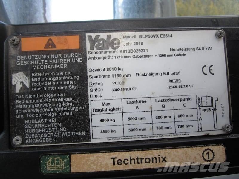 Yale GLP50VX 液化石油氣LPG卡車