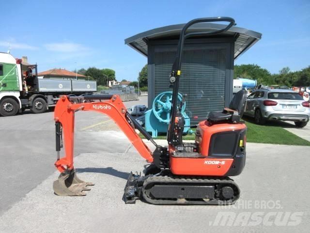 Kubota K 008-5 小型挖土機/掘鑿機<7t(小型挖掘機)