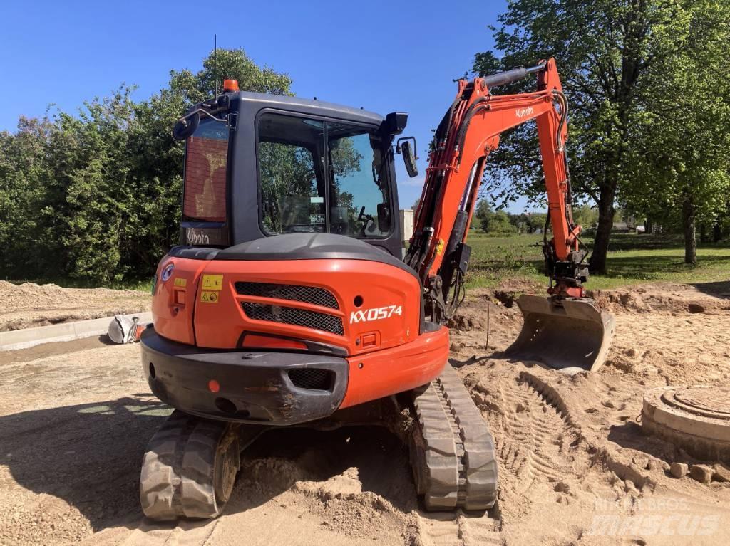 Kubota KX 057-4 小型挖土機/掘鑿機<7t(小型挖掘機)