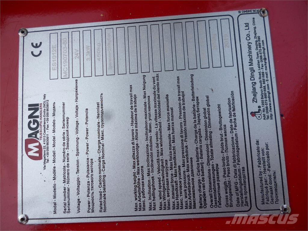 Magni ES1012E 剪式升降機