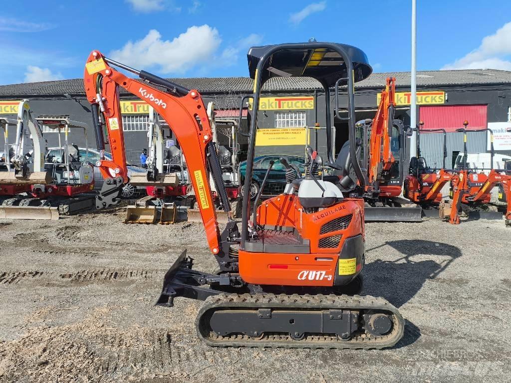 Kubota U 17-3 小型挖土機/掘鑿機<7t(小型挖掘機)