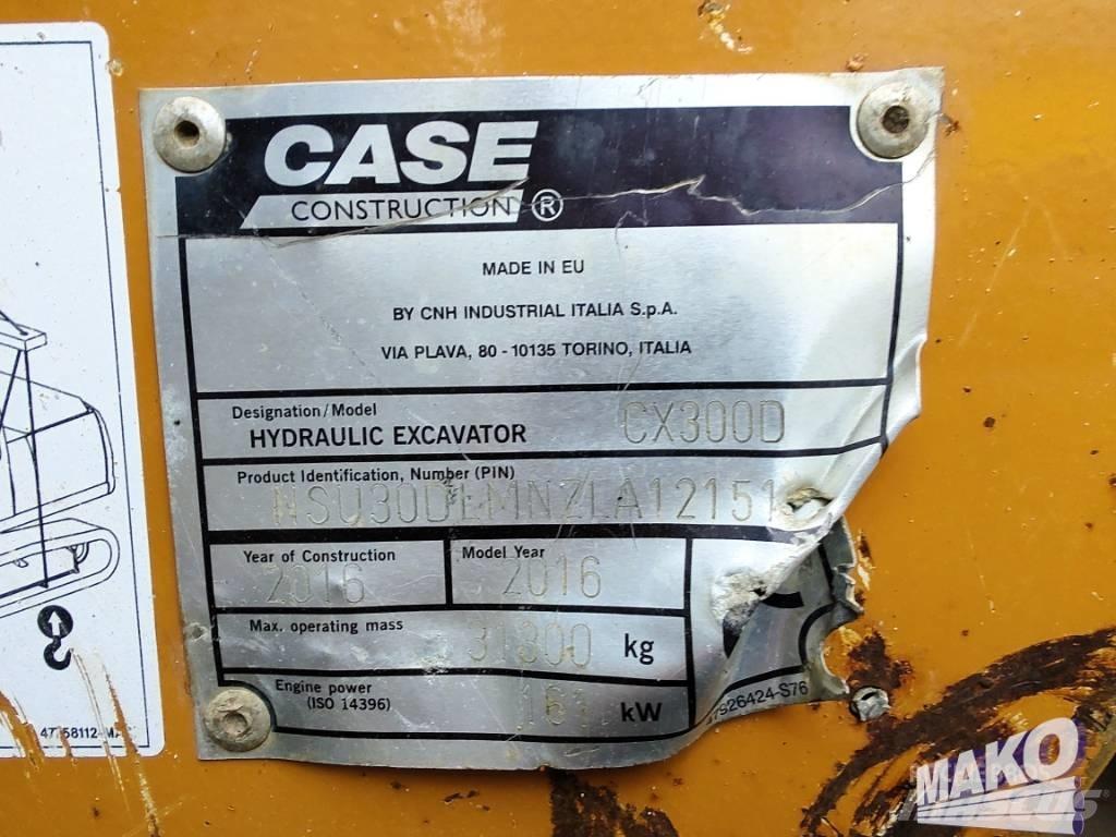 CASE CX 300 D 履帶式 挖土機/掘鑿機/挖掘機