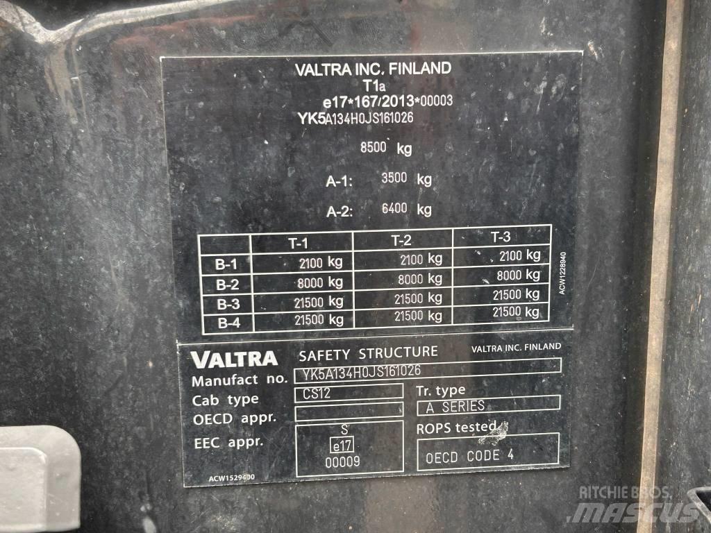 Valtra A 134 曳引機