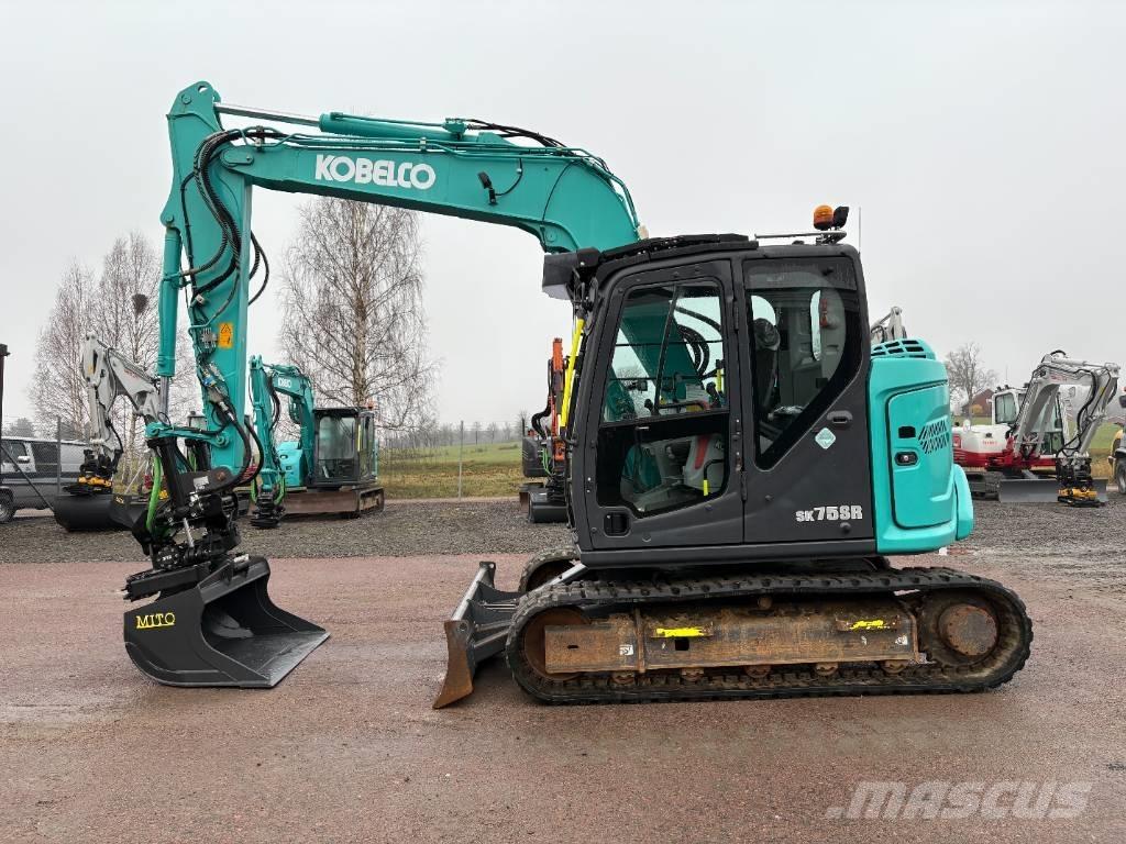 Kobelco SK75SR-7 中型挖土機/掘鑿機/挖掘機 7t-12t