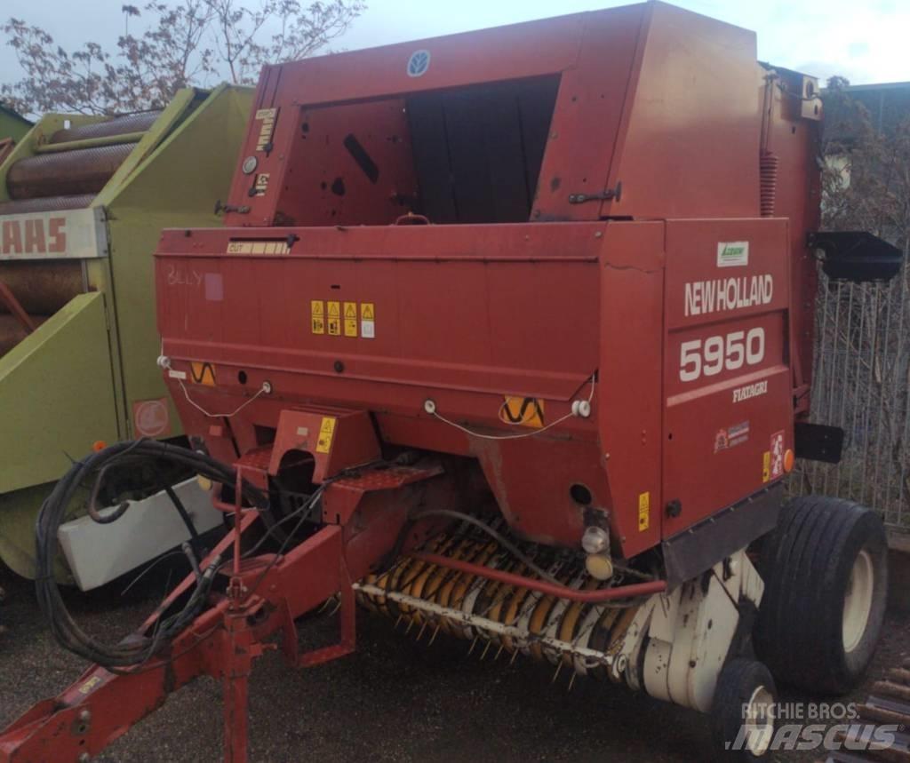 New Holland 5950 圓型牧草打包機