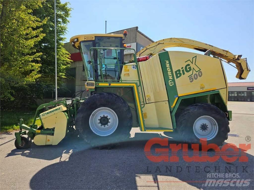 Krone Big X 500 自走式飼料採集機