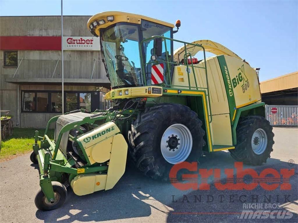 Krone Big X 500 自走式飼料採集機