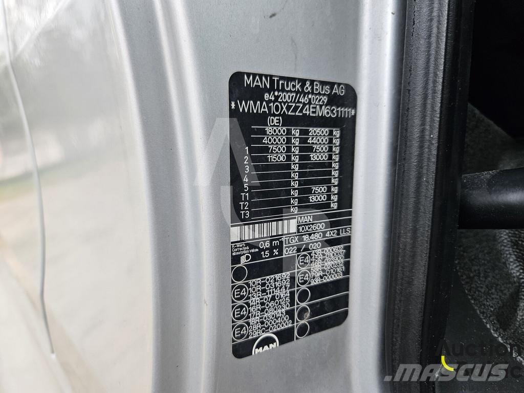 MAN TGX18.480 曳引機組件