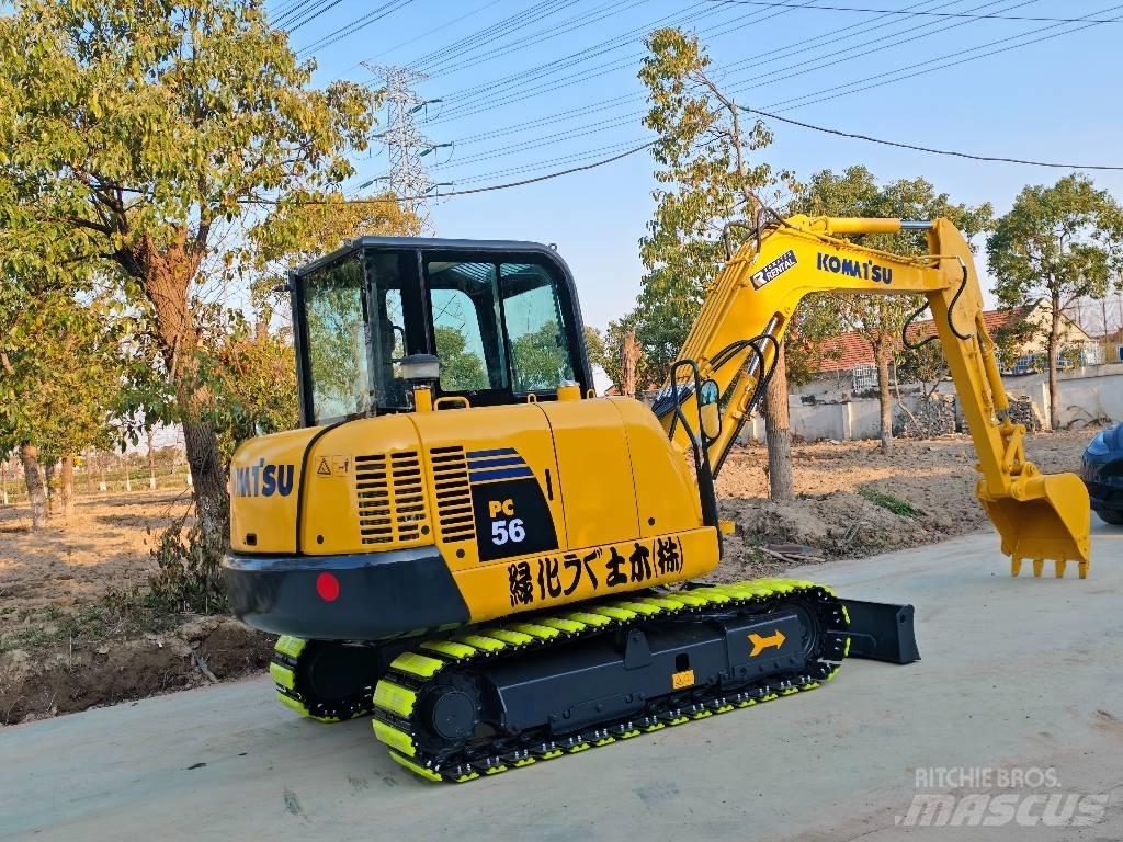 Komatsu PC 56 小型挖土機/掘鑿機<7t(小型挖掘機)
