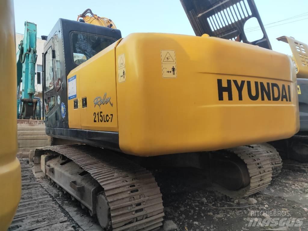 Hyundai R215-7 履帶式 挖土機/掘鑿機/挖掘機