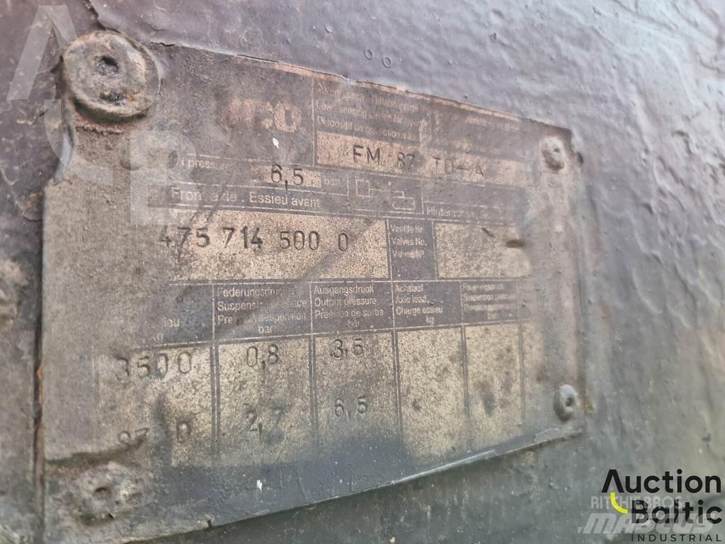 Franz Mersh FM 87 篷布半拖車