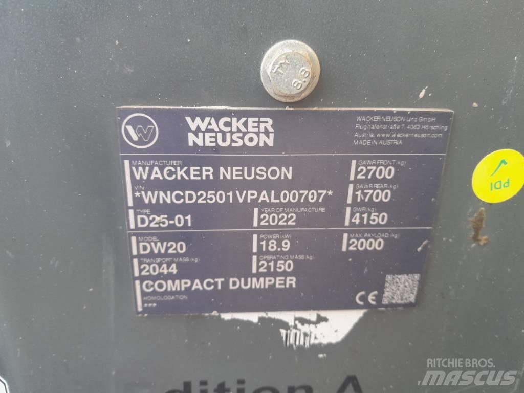 Wacker Neuson DW 20 側卸礦車