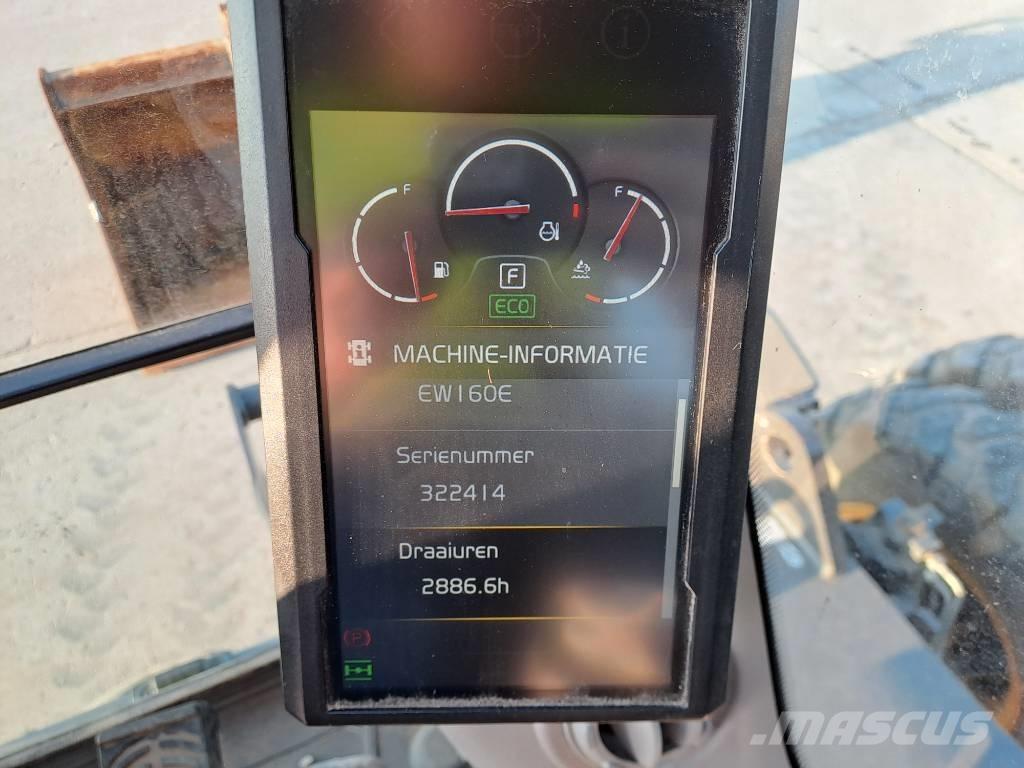Volvo EW160E 旋轉式挖土機/掘鑿機/挖掘機
