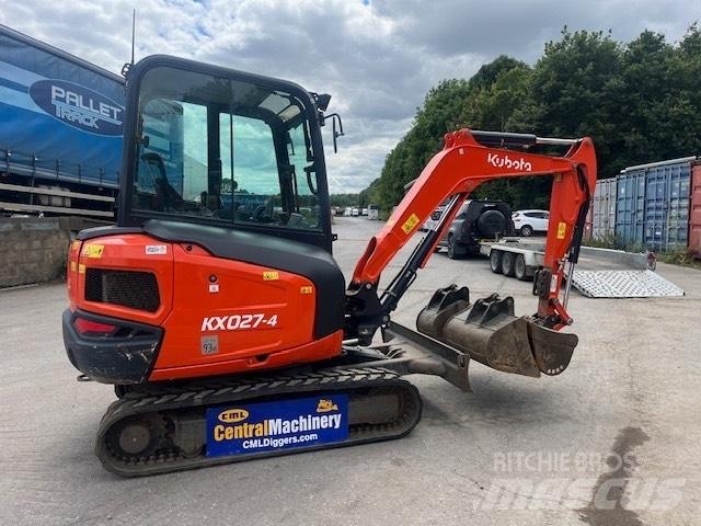Kubota KX 027 小型挖土機/掘鑿機<7t(小型挖掘機)