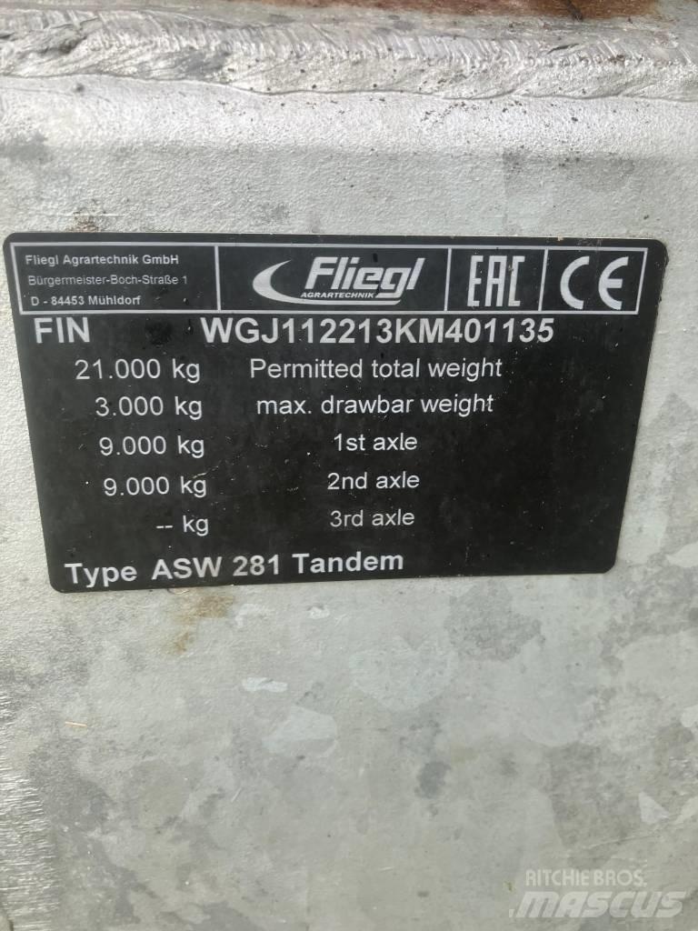 Fliegl asw 281 其他拖車