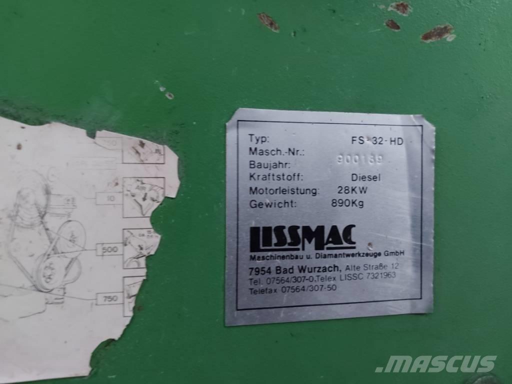 Lissmac FS 32 HD 岩石和混凝土鋸