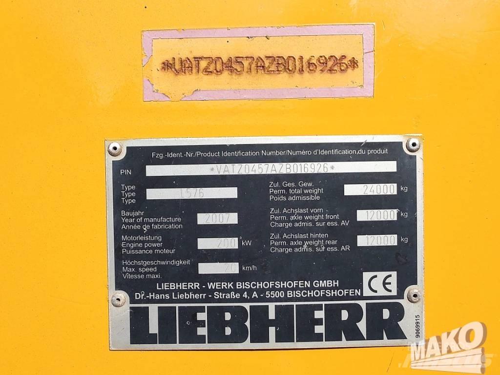 Liebherr L 576 輪胎式裝載機