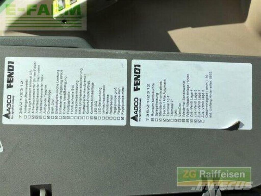 Fendt 720 vario 曳引機