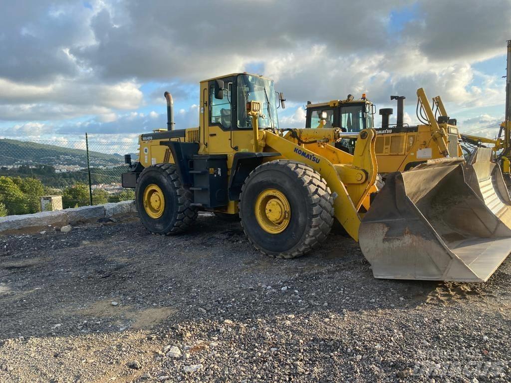 Komatsu WA 470 輪胎式裝載機