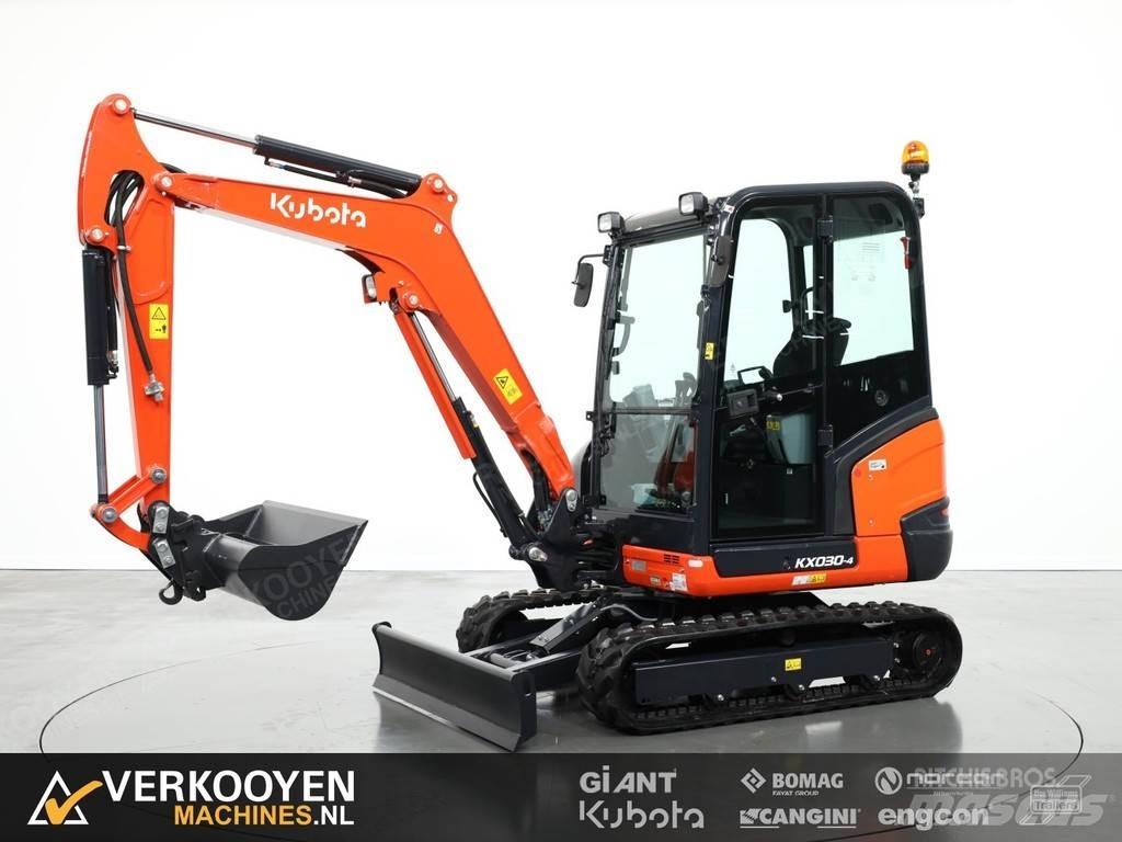 Kubota KX030-4 小型挖土機/掘鑿機<7t(小型挖掘機)