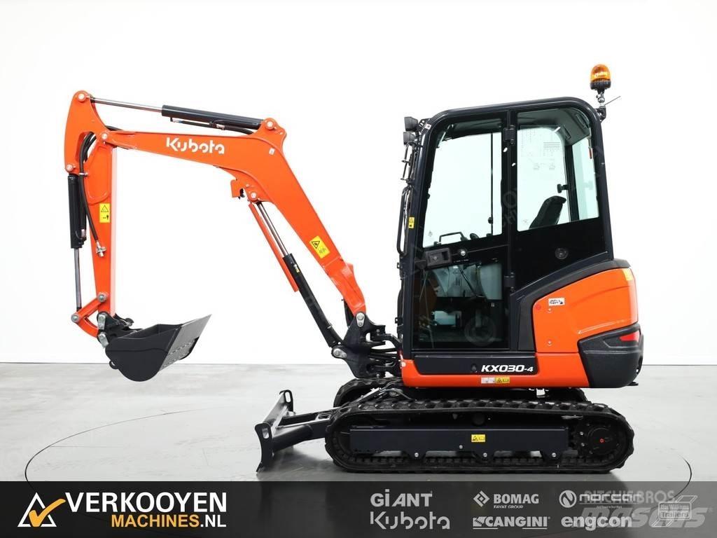 Kubota KX030-4 小型挖土機/掘鑿機<7t(小型挖掘機)