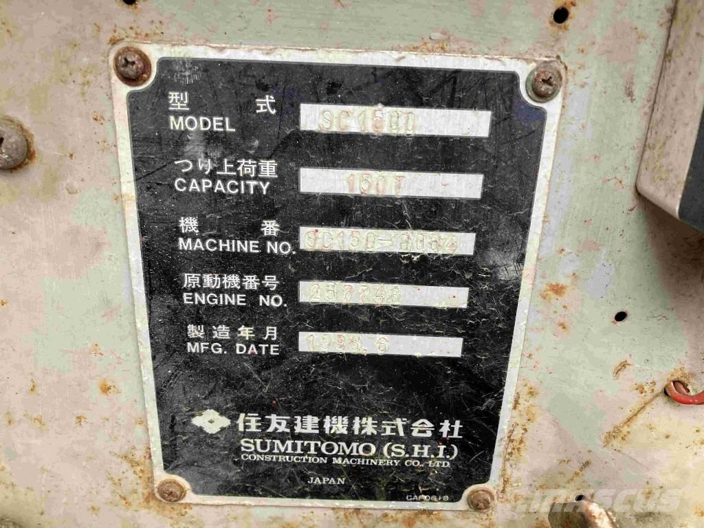 Sumitomo SC1500 履帶式起重機