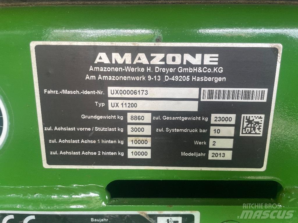 Amazone UX 11200 牽引式噴霧機