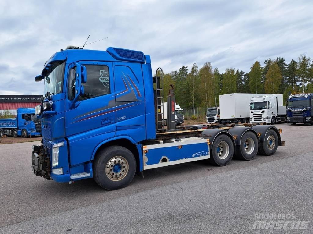 Volvo FH 540 Plogbil 吊鉤式起重車