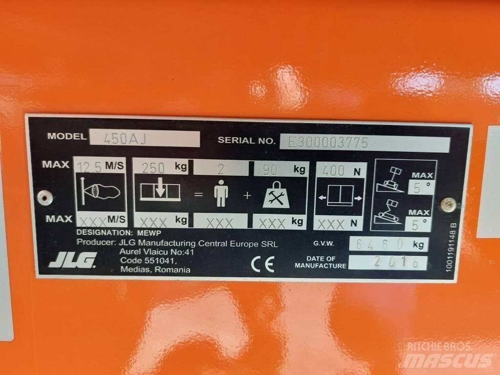JLG 450 AJ 曲臂高空作業車