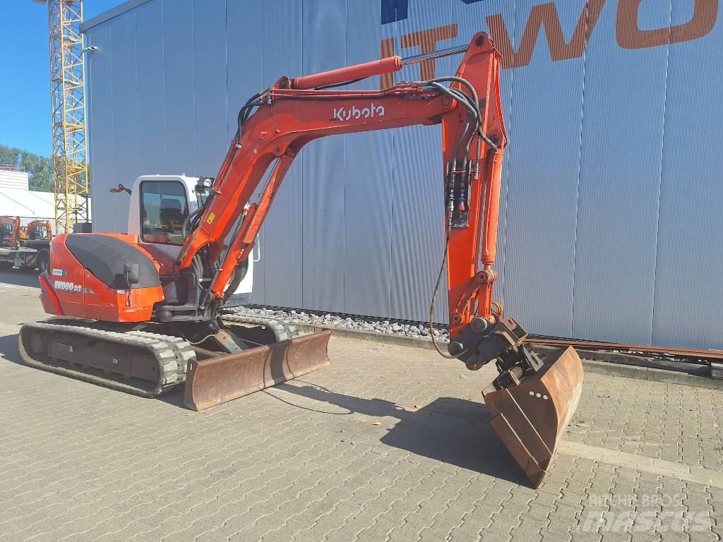 Kubota KX 080-3 小型挖土機/掘鑿機<7t(小型挖掘機)