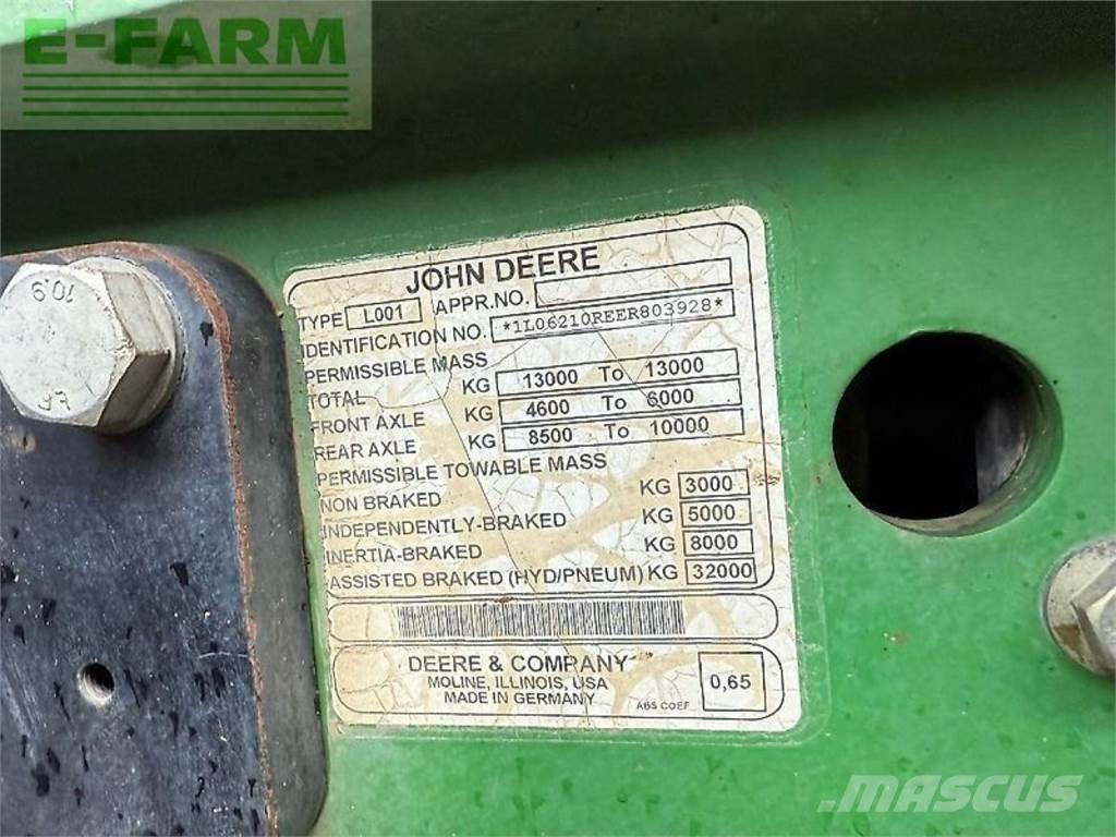 John Deere 6210r 曳引機