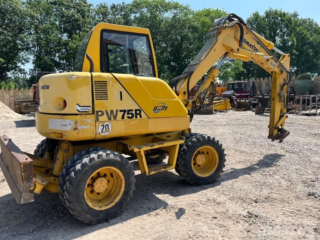 Komatsu PW 75 R 旋轉式挖土機/掘鑿機/挖掘機